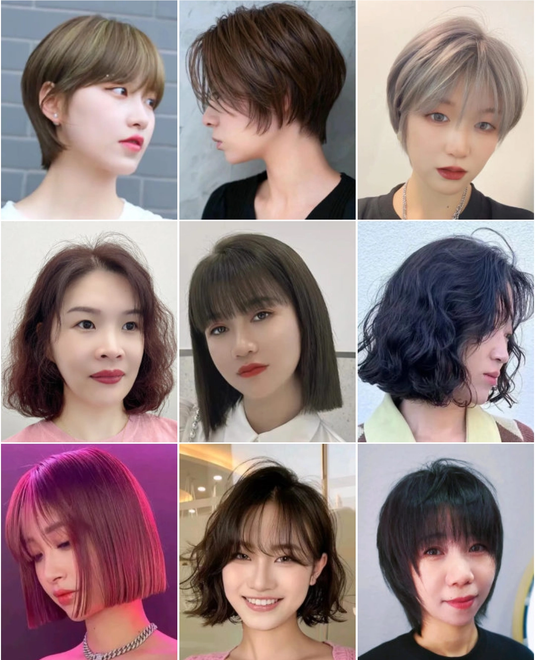 流行女士发型_今年最流行女士发型_100款女士发型推荐