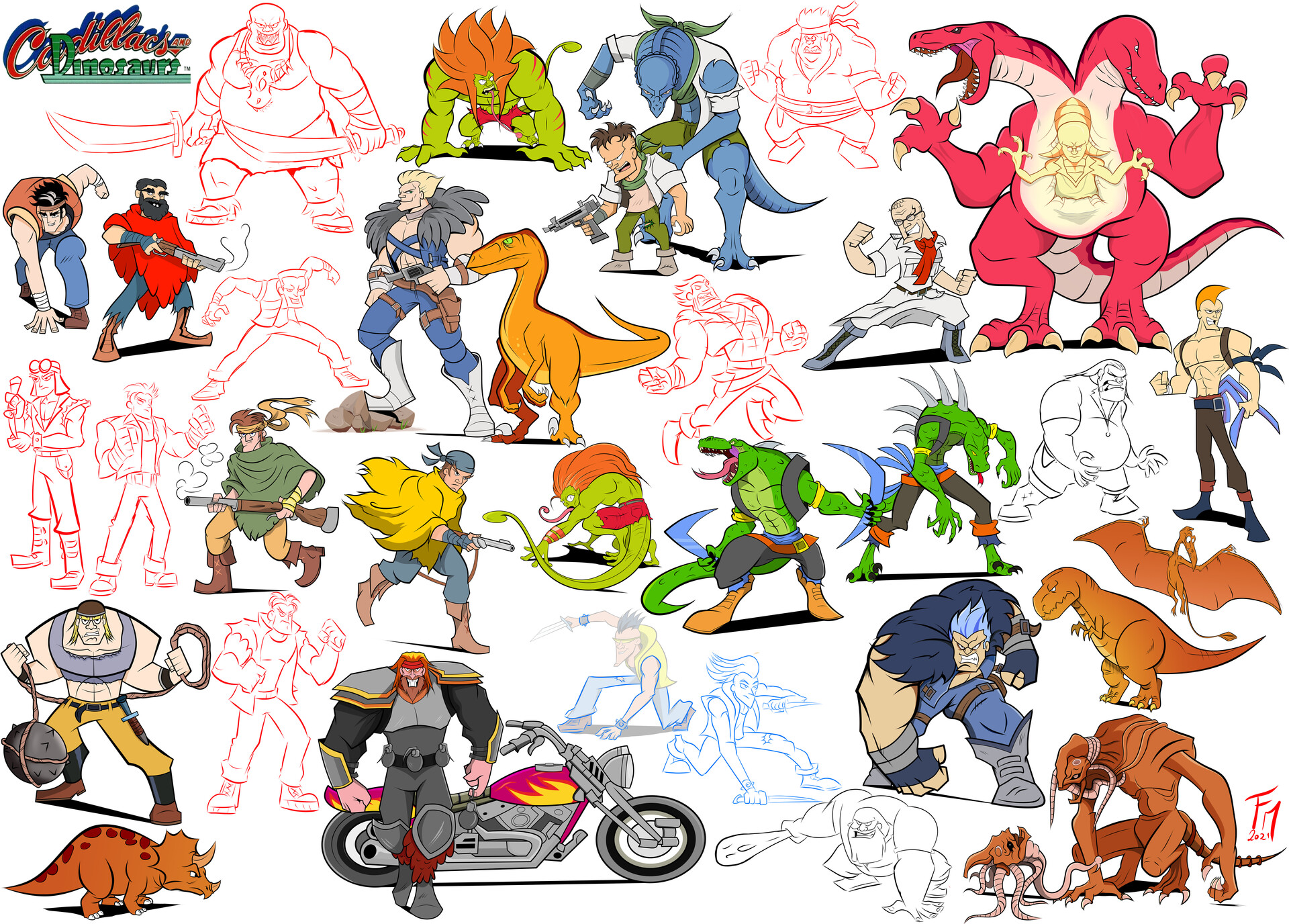 恐龙快打街机游戏BOSS角色介绍_恐龙快打街机游戏原创人物分析_恐龙快打街机版下载