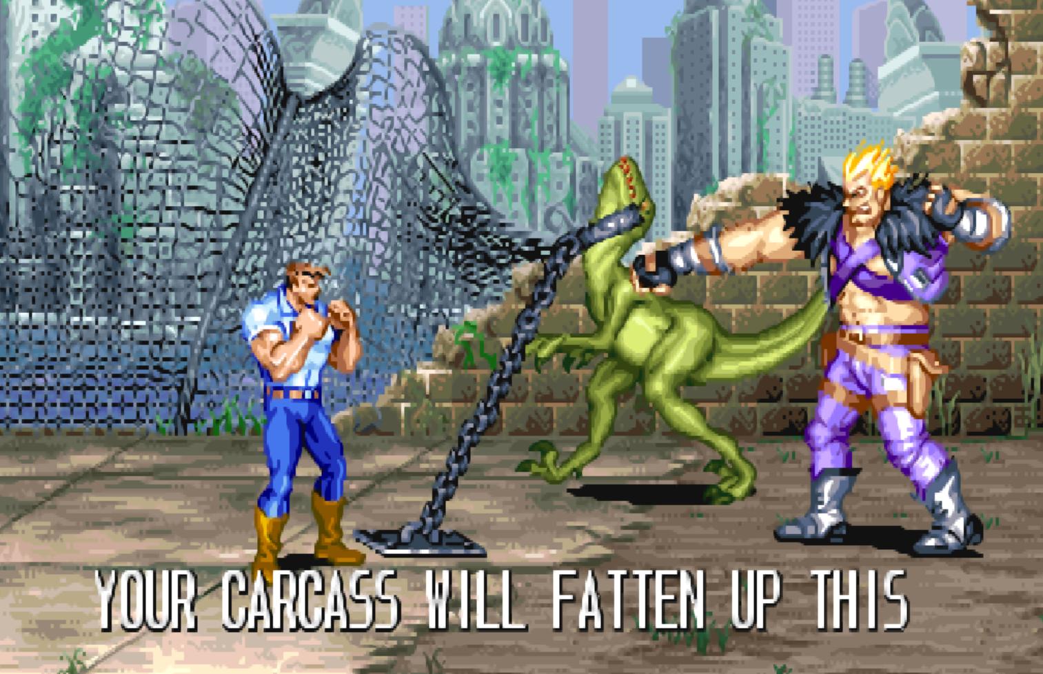 恐龙快打街机版下载_恐龙快打街机游戏原创人物分析_恐龙快打街机游戏BOSS角色介绍