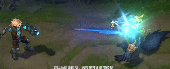 EZ未来战士皮肤嘲讽语录: 竟然把狼人视作一条狗!