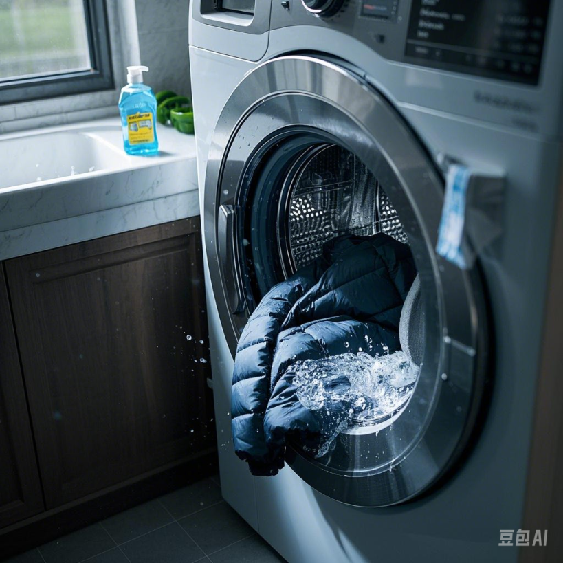 机洗羽绒服爆炸原因_羽绒服机洗可能爆炸?这些年都穿错了_羽绒服正确清洗方法