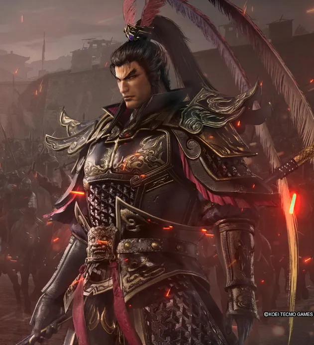  真·三国无双 吕布 武器 方天画戟 _真·三国无双 吕布 铠甲 设计 _真三国无双5动画包