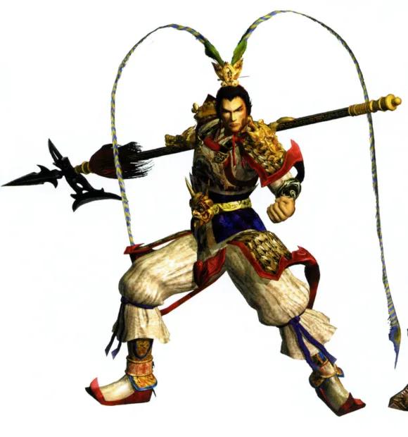 真·三国无双 吕布 铠甲 设计 _ 真·三国无双 吕布 武器 方天画戟 _真三国无双5动画包