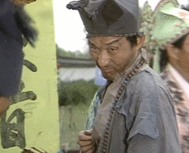 小伙模仿济公爆火 是游本昌亲传弟子_真人版少年歌行忘忧大师 游本昌 济公表演艺术家