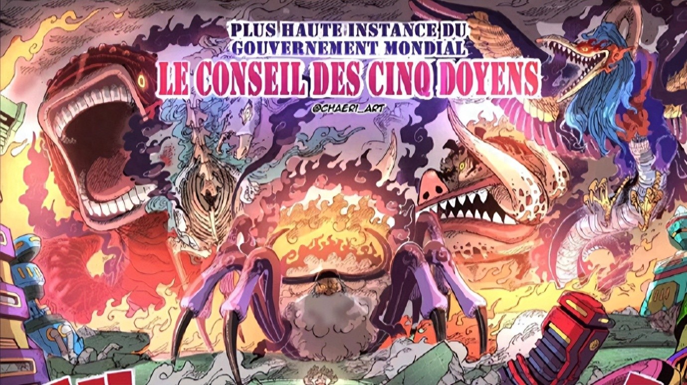 海贼王1111话：伊姆大人的果实能力揭晓，神话中魔王撒旦的化身