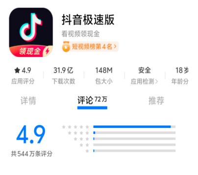 快手点赞神器免费的软件_抖音极速版用户激励体系_抖音极速版产品特点