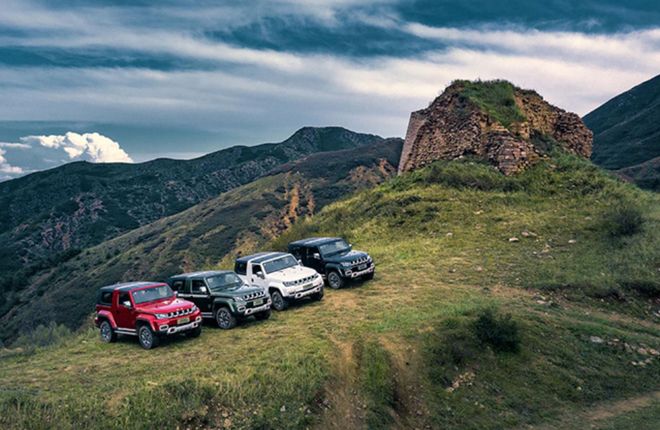 BJ40荣耀版 15万以内 硬派越野车_牧马人越野车报价