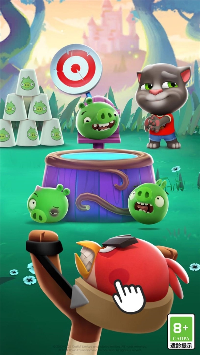 愤怒的小鸟_我的汤姆猫2 愤怒的小鸟 联动活动