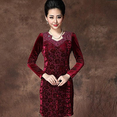 为妈妈挑选婚礼服装_婚礼妈妈礼服推荐_新娘晚装