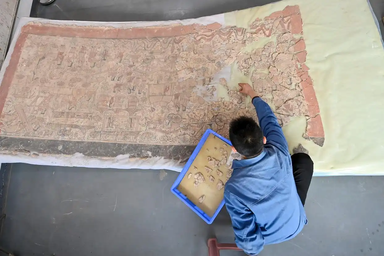 云冈大佛都被山西消防喊来上班_云冈石窟保护研究_云冈研究院文物保护