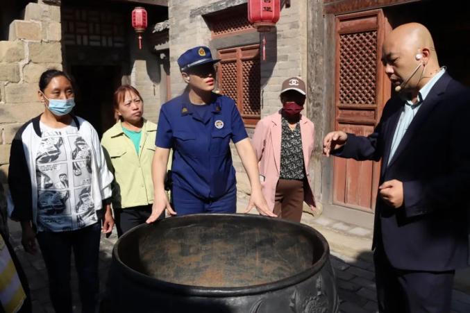 山西古建筑消防安全_山西觉山寺消防安全措施_云冈大佛都被山西消防喊来上班
