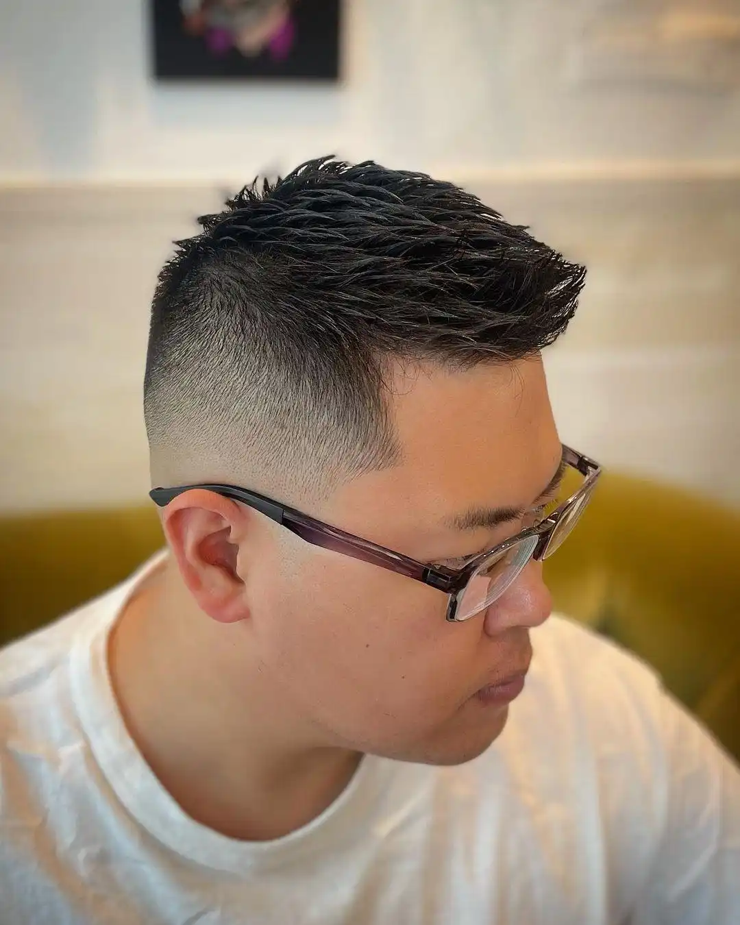 男士短寸头发型_男生发型名称图片_男士飞机头造型