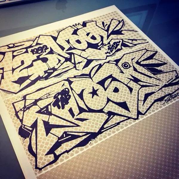 艺术涂鸦_3D 涂鸦 技法_Graffiti 涂鸦 字体风格