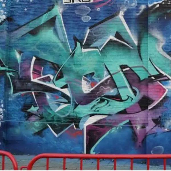 艺术涂鸦_Graffiti 涂鸦 字体风格_3D 涂鸦 技法