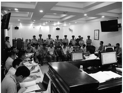 海南一私彩赌博团伙网上开赌场 赌资总额达7.5亿