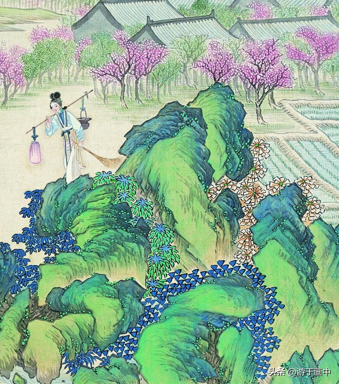 红楼梦人物连连看_贾元春勒石记事_红楼梦大观园题咏