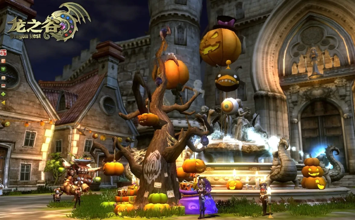 类似地下城的网页游戏_dnf游戏发展历程_dnf与龙之谷对比分析