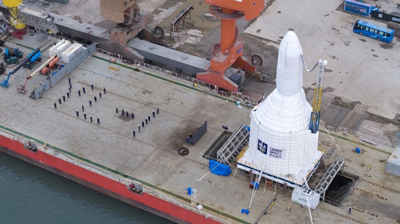 吉林一号宽幅02B07星_引力一号遥二火箭_全球最大固体火箭再出征