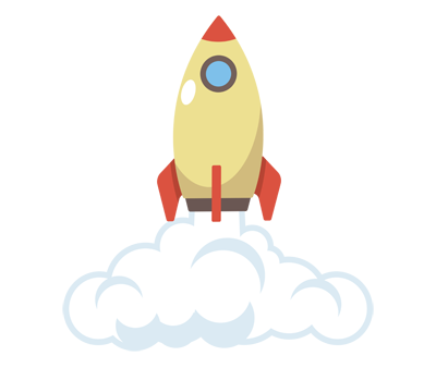 用火箭表示销售增长