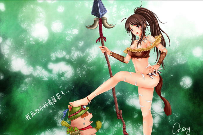 ADC豹女_AD卡特琳娜_lol肉蛮王出装