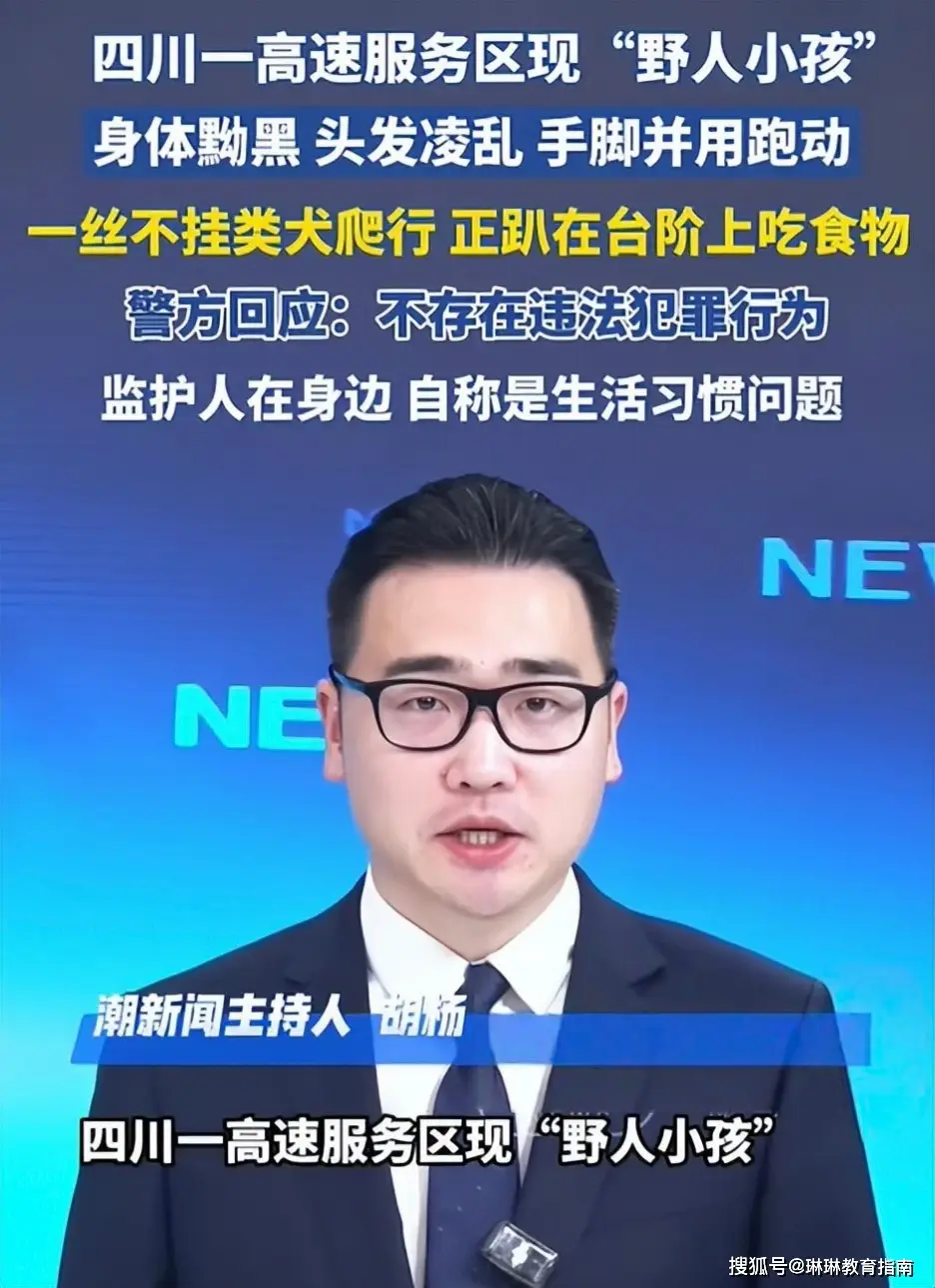 房车旅行虐待儿童事件_父母回应赤裸小孩为何不穿衣服爬行_网友拍到“野人小孩”：一丝不挂、四肢爬行