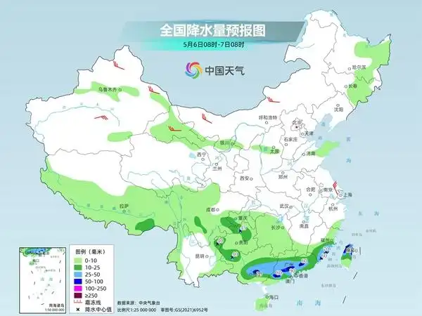 明起南方新一轮降雨来袭 全国大部气温波动上升