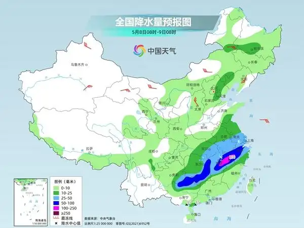 南方强降雨强对流天气_贵州广西湖南次生灾害预警_下周起南北方气温都有大变化