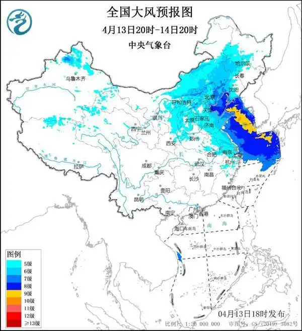 春季天气变化趋势_华北黄淮大风减弱预报_下周起南北方气温都有大变化