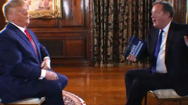 特朗普谈2020年选举舞弊_特朗普“破大防”骂记者恶心_特朗普皮尔斯摩根专访