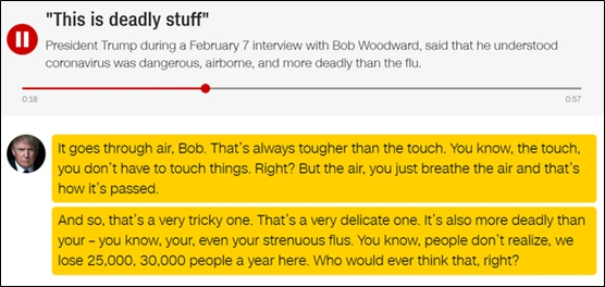 特朗普否认撒谎_特朗普隐瞒疫情细节_特朗普“破大防”骂记者恶心