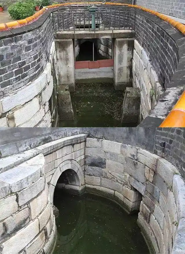 紫禁城雨污分流排水设计_故宫地下有一条15公里暗沟_故宫九龙吐水排水系统