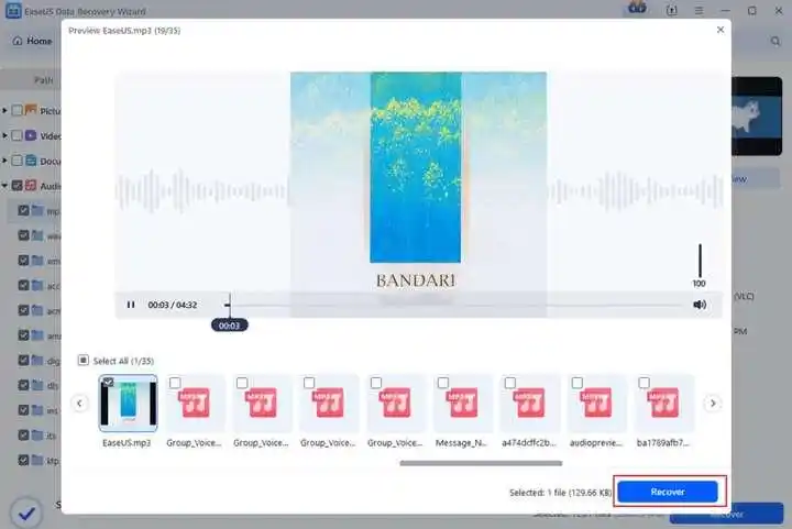 最佳音频恢复工具推荐_哪款应用可以免费恢复音频_音频文件恢复软件