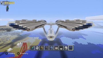 我的世界现实版图片_MC洛杉矶城市还原_Minecraft建筑神作