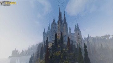 我的世界现实版图片_MC洛杉矶城市还原_Minecraft建筑神作