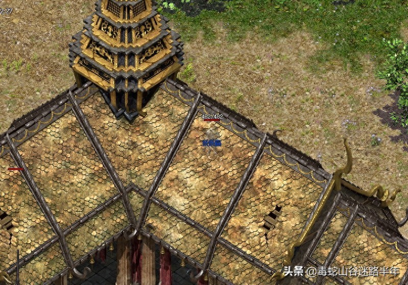 热血传奇：官服1.76传承版游戏环境之祖玛寺庙，散人抢怪没问题