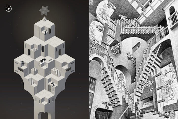 埃舍尔的《相对性》