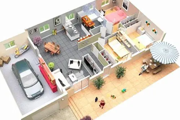 VRHomeSweetHome3D酷家乐爱福窝大鱼装修_自己设计装修效果图软件_爱福窝申请免费设计后