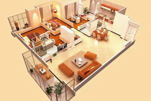 爱福窝申请免费设计后_VRHomeSweetHome3D酷家乐爱福窝大鱼装修_自己设计装修效果图软件