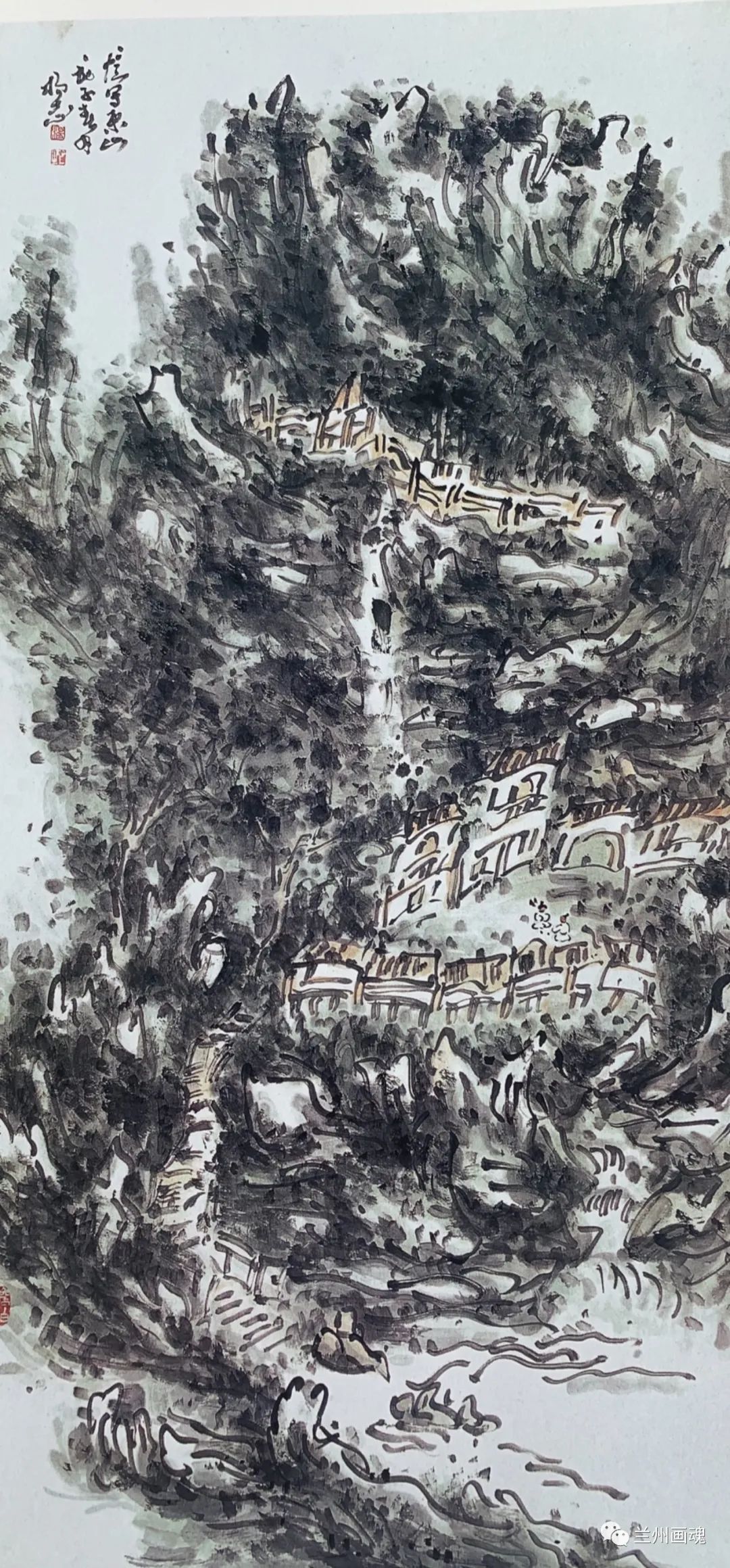 陇中画院_莫建成美术馆_甘肃书画院院长马鹏飞
