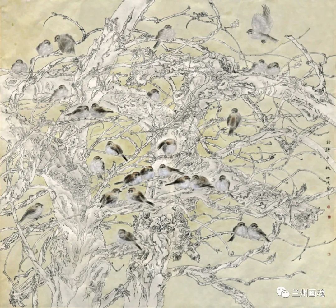 陇中画院_莫建成美术馆_甘肃书画院院长马鹏飞