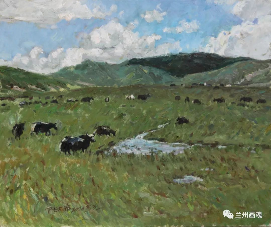 甘肃书画院院长马鹏飞_莫建成美术馆_陇中画院