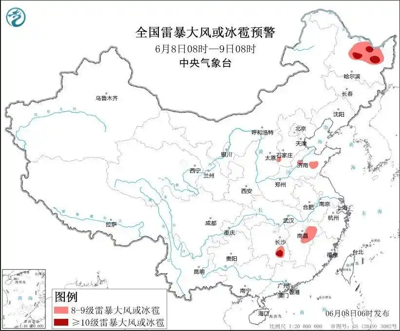 强对流天气蓝色预警_暴雨黄色预警_大暴雨！10级以上雷暴大风将来袭