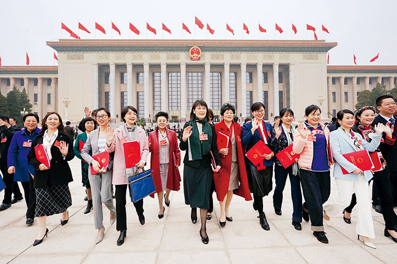 新时代妇女事业发展_妇女权益保障机制健全_树立世界妇女事业发展新的里程碑