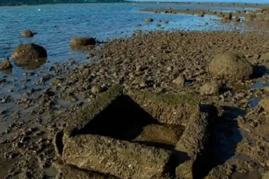 海南海底遗迹_海底神殿_琼山古村落