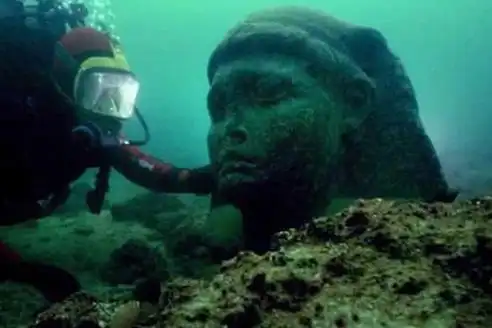 海南海底遗迹_琼山古村落_海底神殿