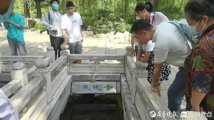 趵突泉金线奇观出现条件_景区：趵突泉下没水泵但确有水管_金线泉形成原理