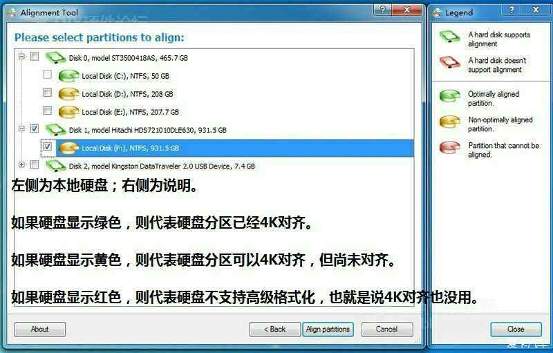 关于固态硬盘的4K对齐