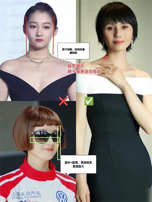 同样是剪短发，为什么别人显年轻，你显老？有这3种脸型不适合