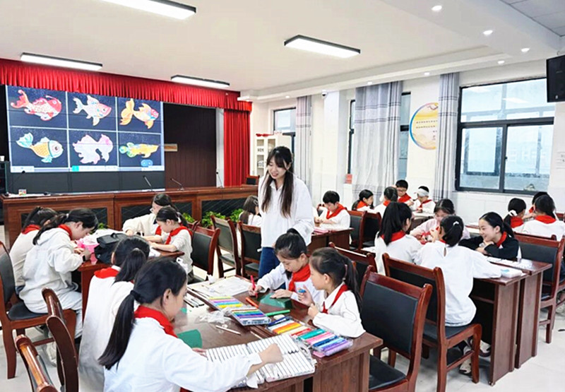 合肥市杏林小学 临泉县新建路小学 结对共建活动_合肥桃花潭规划中小学