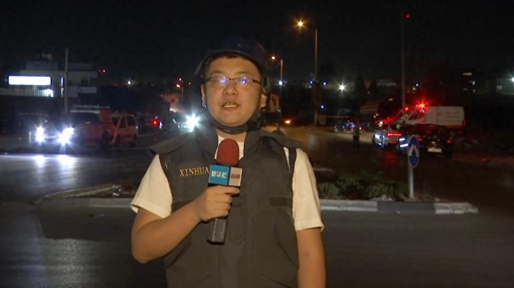 这就是新华社战地记者！